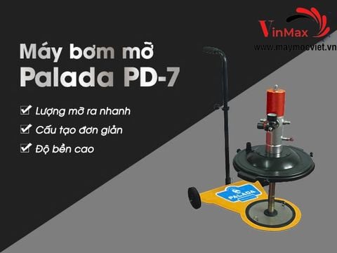 Máy bơm mỡ khí nén Palada PD-7