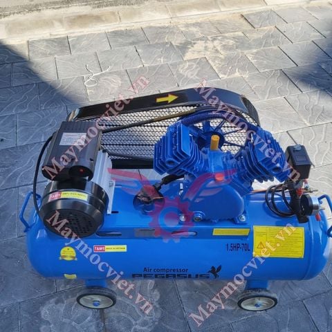 MÁY NÉN KHÍ PEGASUS TM - V - 0.12/8 - 70L (1,5HP)