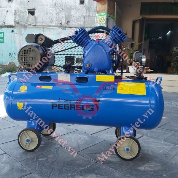 MÁY NÉN KHÍ PEGASUS TM - V - 0.12/8 - 70L (1,5HP)