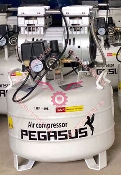 MÁY NÉN KHÍ KHÔNG DẦU GIẢM ÂM PEGASUS TM- OF550 -40L