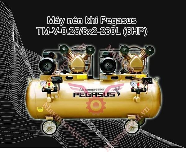 Máy nén khí Pegasus TM-V-0.25/8x2-230L
