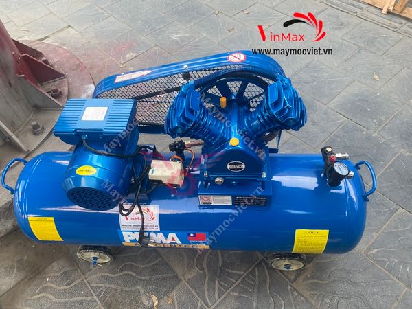 Máy nén khí dây đai Puma 130l 3HP PM-V-0.25/8-130L