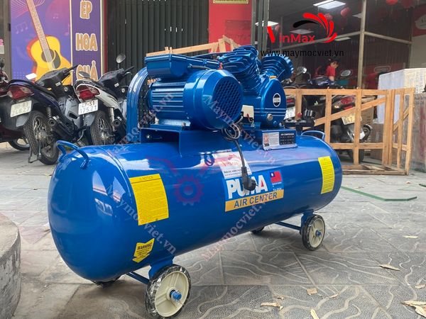 Máy nén khí dây đai Puma 130l 3HP PM-V-0.25/8-130L