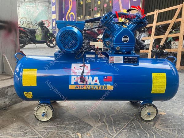 Máy nén khí dây đai Puma 130l 3HP PM-V-0.25/8-130L