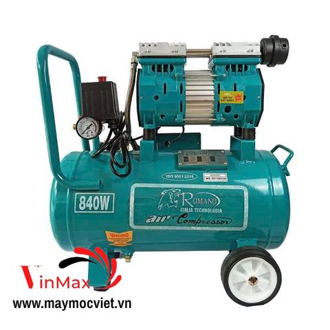 Máy Nén Khí Không Dầu Romano 840W ROMA750/30 30L
