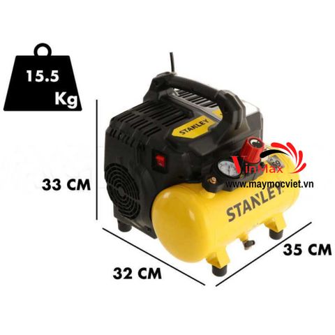Máy nén khí không dầu 6L Stanley DST100/8/6