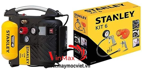 Máy nén khí không dầu mini STANLEY DN200/10/5 bình 5 lít
