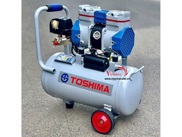 Máy nén khí không dầu Toshima T3036TJ (36L)