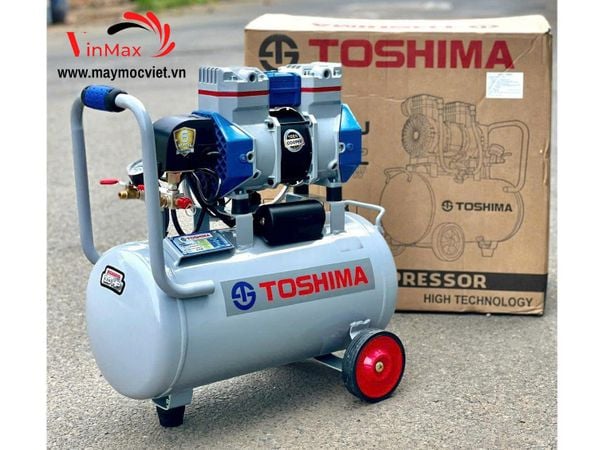 Máy nén khí không dầu Toshima T2024FO 24 lít