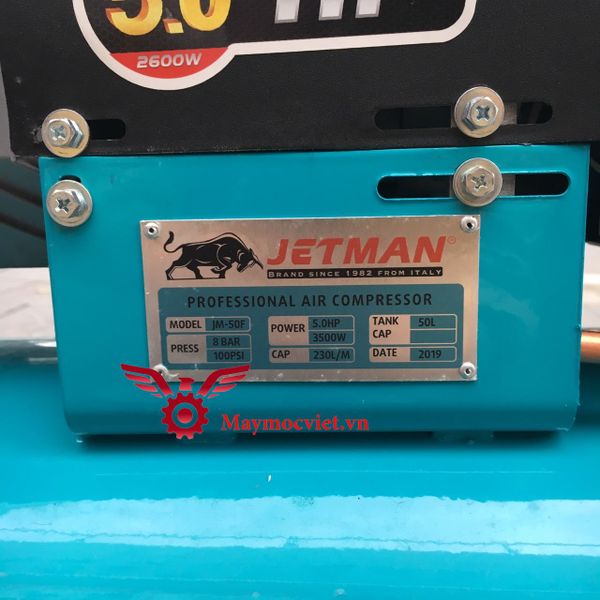 Máy nén khí trực tiếp JETMAN 50L