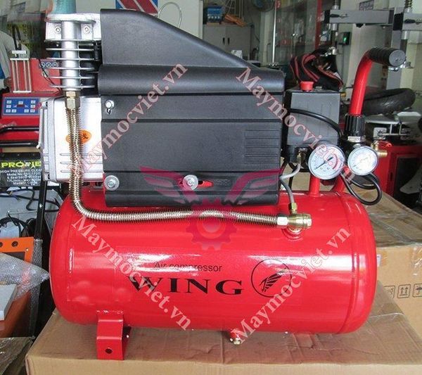 Máy nén khí đầu liền Wing TM 0.1/8 bình 9 lít