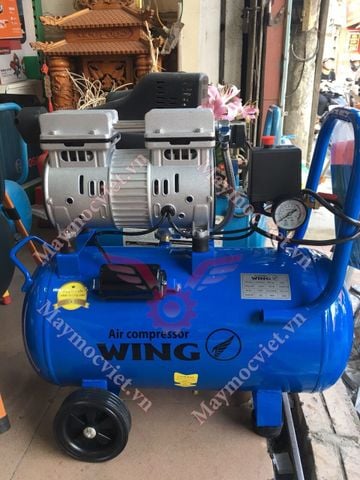 MÁY NÉN KHÍ KHÔNG DẦU GIẢM ÂM WING TW-OF550-25L