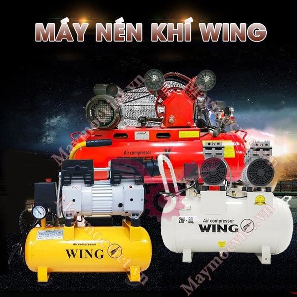 MÁY NÉN KHÍ KHÔNG DẦU GIẢM ÂM WING TW-OF550-25L