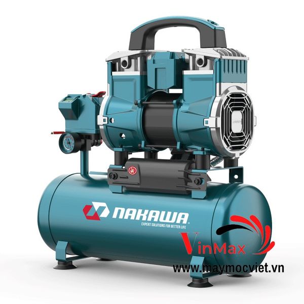 Máy Nén Khí Không Dầu Nakawa 1350W NK-BH1810PRO 10L