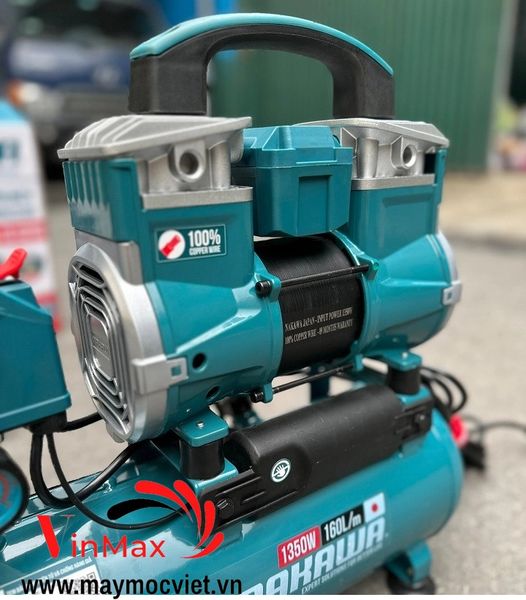 Máy Nén Khí Không Dầu Nakawa 1350W NK-BH1810PRO 10L