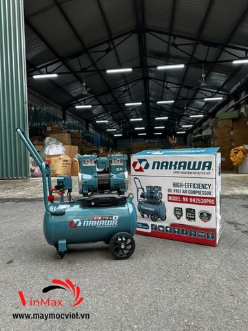 Máy Nén Khí Không Dầu Nakawa 1875W NK-BH2530PRO 30L