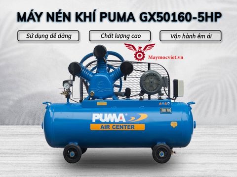 Máy nén khí Puma GX50160-5HP Đài Loan