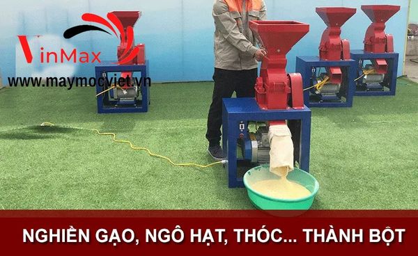 Máy nghiền thức ăn chăn nuôi Vinmax VMN200