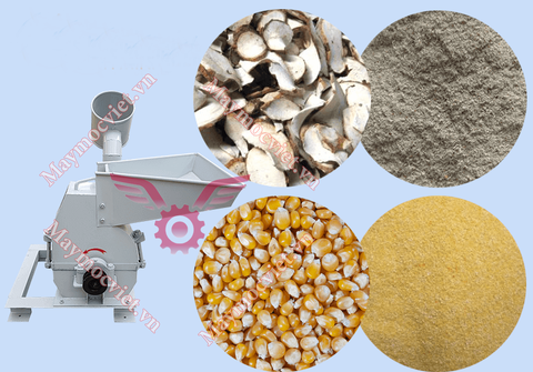 Máy nghiền bột 14 búa đập NVM14