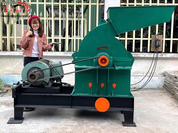 Máy nghiền trấu, nghiền thức ăn chăn nuôi Vinmax VMN50