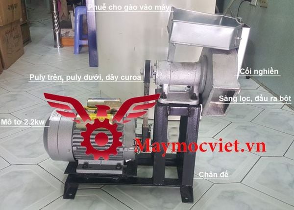 Máy nghiền bột khô siêu mịn VINMAX VM NB300