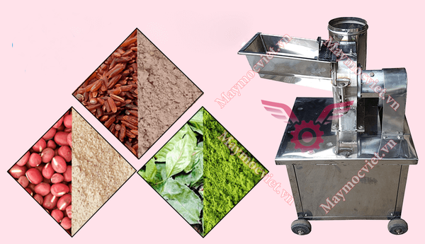 Máy nghiền bột mịn inox động cơ 1 pha VM200