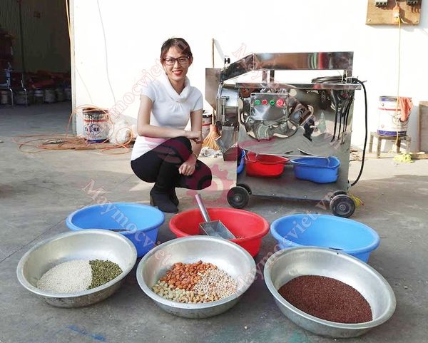 Máy nghiền bột mịn Vinmax NBM300 inox mẫu 2022