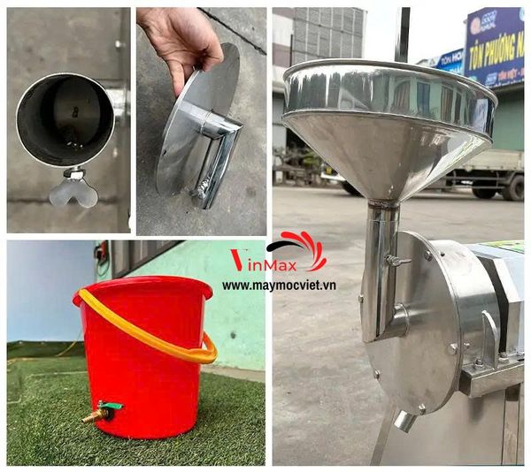 Máy Nghiền Bột Nước Inox 250 Turbo TBN250