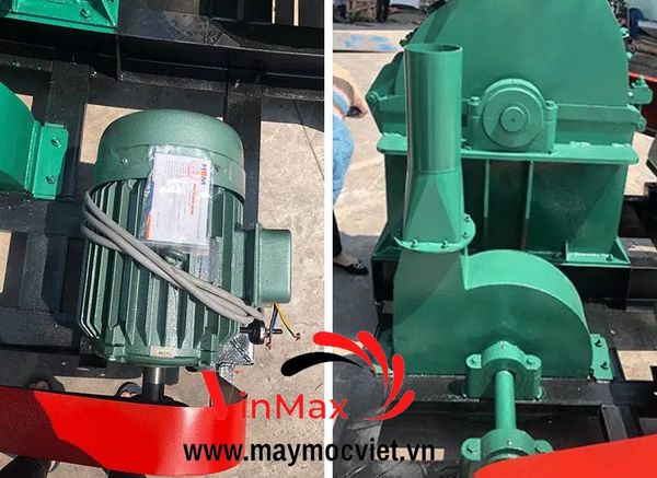 Máy nghiền buồng đập công nghiệp 60 búa Vinmax VMNB60