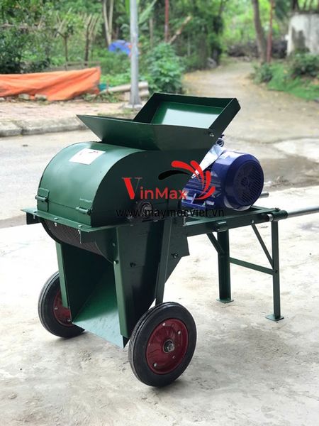 Máy nghiền đất, phân bò đóng bầu ươm 3 pha 48 búa Turbo TBN348