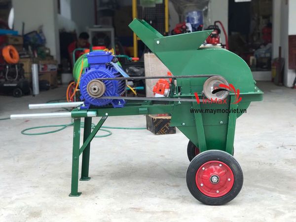 Máy nghiền đất, phân bò đóng bầu ươm 3 pha 48 búa Turbo TBN348