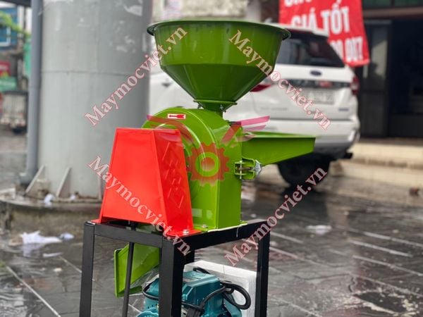 Máy nghiền thức ăn chăn nuôi,máy nghiền cám bột motor 2.2kw VM N22