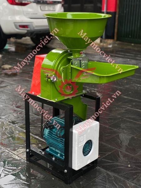 Máy nghiền thức ăn chăn nuôi,máy nghiền cám bột motor 2.2kw VM N22