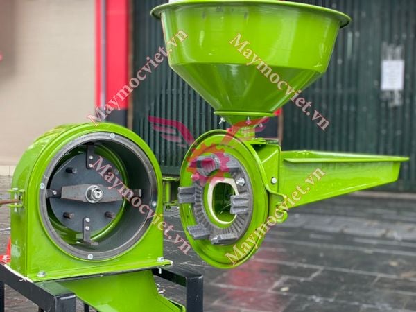 Máy nghiền thức ăn chăn nuôi,máy nghiền cám bột motor 2.2kw VM N22