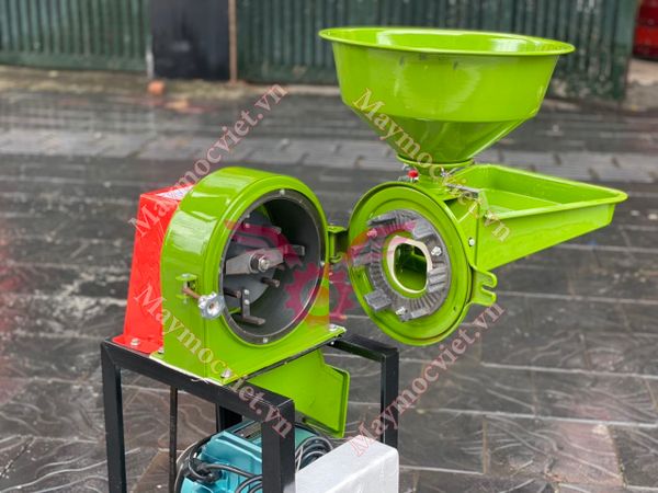 Máy nghiền thức ăn chăn nuôi,máy nghiền cám bột motor 2.2kw VM N22