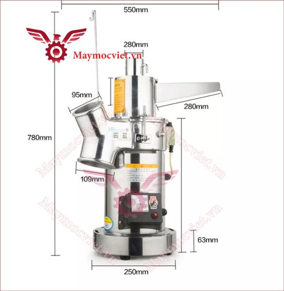 Máy nghiền dược liệu VMDL1200