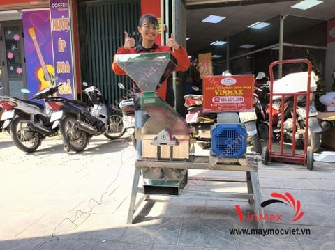 Máy nghiền bột, dược liệu 15 búa Vinmax VMN3000