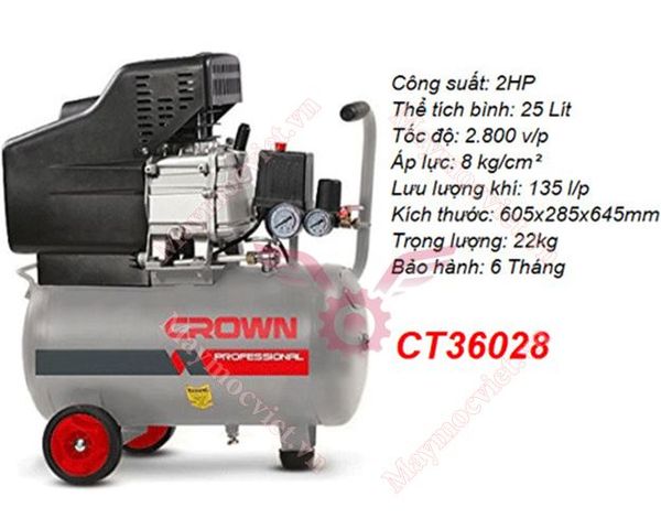 Máy nén khí CROWN CT36028