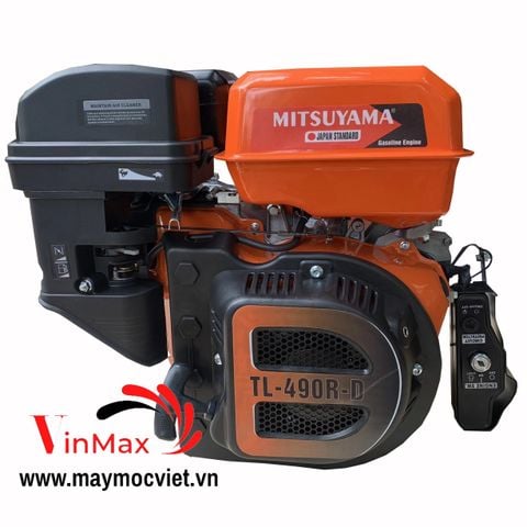 Động Cơ Xăng Mitsuyama 20Hp TL-490R-D Có Đề
