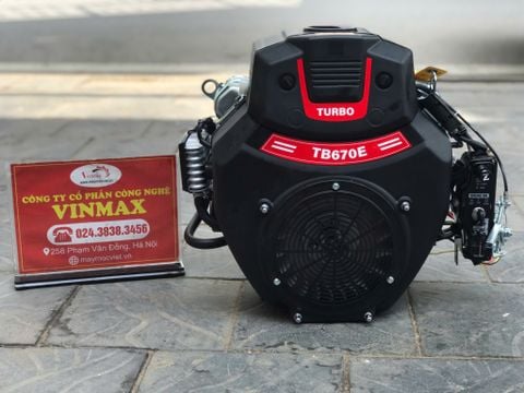 Máy nổ, động cơ xăng đề nổ 22hp Turbo TB670E