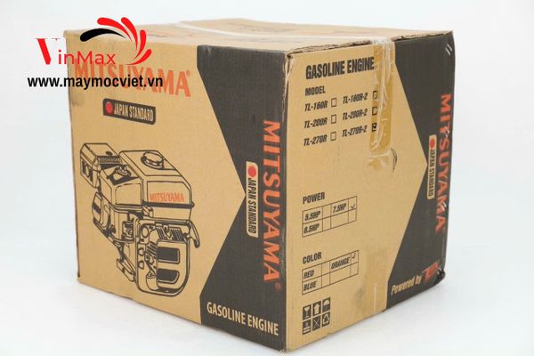 Động Cơ Xăng 7.0Hp Mitsuyama TL-270R-2 Tua Chậm cốt lệch