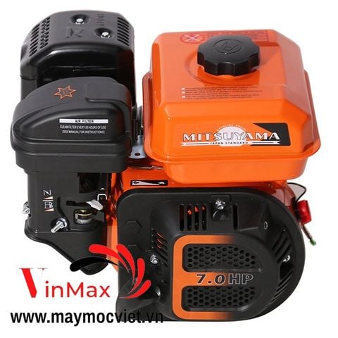 Động Cơ Xăng 7.0Hp Mitsuyama TL-270R-2 Tua Chậm cốt lệch