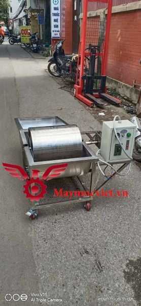 Máy nướng chả quế inox dùng điện có nắp VM CQ1500