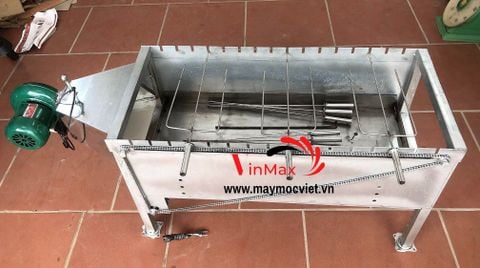 Bếp nướng than hoa 10 xiên tự động Vinmax BX10