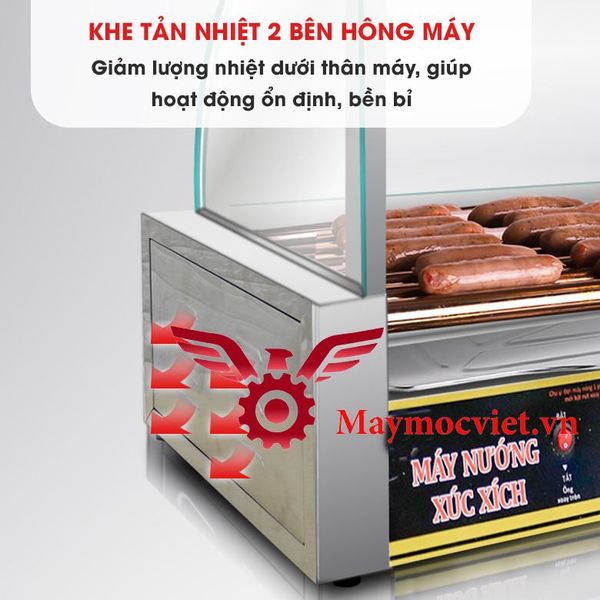 Máy nướng xúc xích 10 thanh VMX10