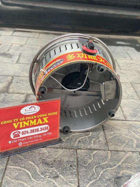 Bếp đá nướng xúc xích, lạp xưởng dùng gas Vinmax VMB480
