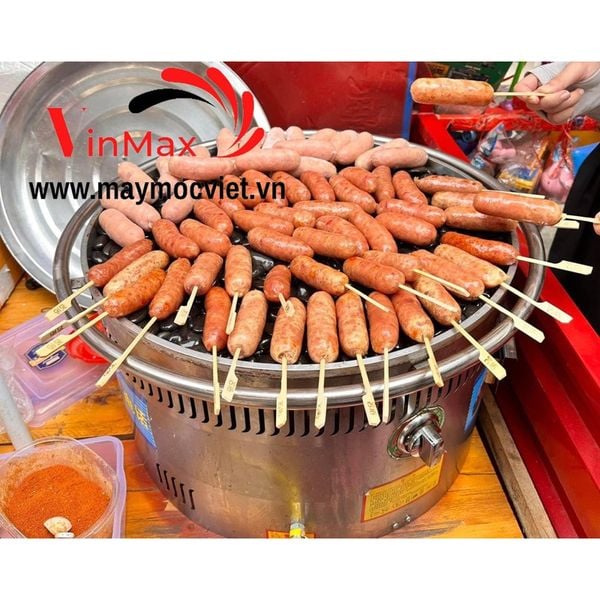 Máy nướng lạp xưởng bằng đá Vinmax VMX4248