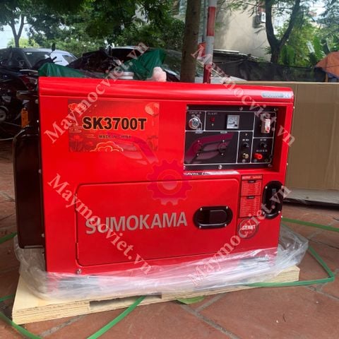 Máy phát điện Sumokama SK3700T công suất 3kw chạy dầu