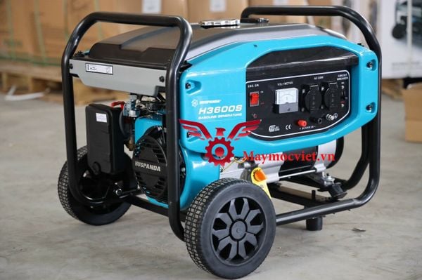 Máy phát điện xăng 3kw Huspanda H3600S giật nổ mẫu mới 2022