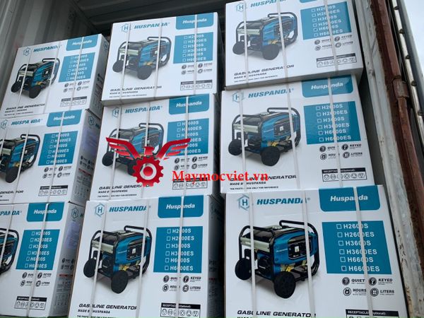Máy phát điện xăng 3kw Huspanda H3600S giật nổ mẫu mới 2022